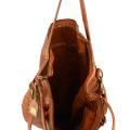 Grand sac porté épaule en cuir, Biba modèle BEE2L