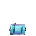 Petit sac bandoulière Paul Marius modèle Le Mini Indispensable Couleur : Violet / Bleu