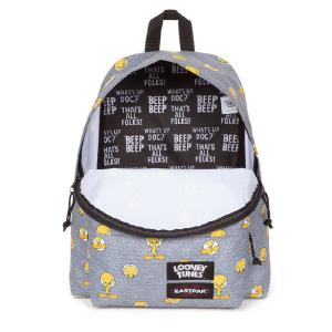 Sac à dos "Tweety Grey" Eastpak Padded Pak'r Collection Looney Tunes